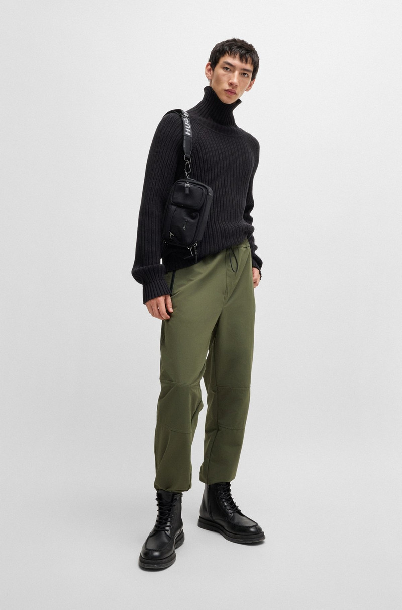 HUGO WATER-REPELLENT TROUSERS WITH ADJUSTABLE HEMS outlook