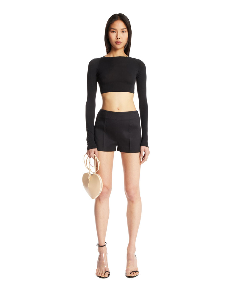 SETCHU Black Tailored Shorts outlook