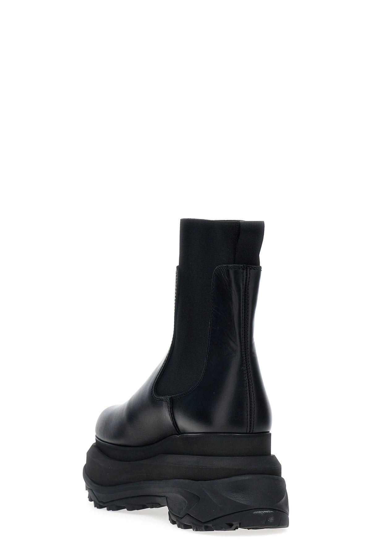 Sacai Women Chelsea Leather Ankle Boots - 3