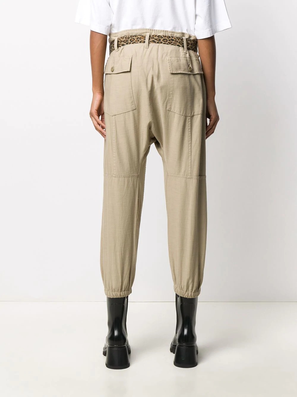 utility belted trousers - 4