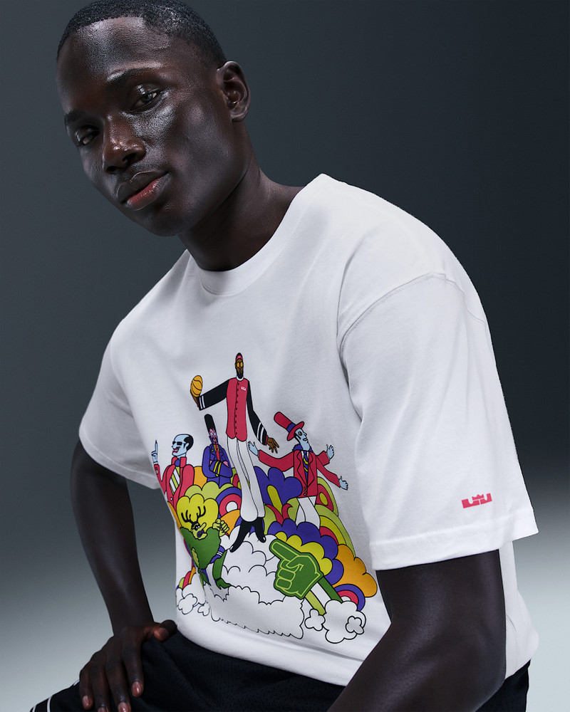 LeBron "Heat Wave" Men's Basketball T-Shirt 3