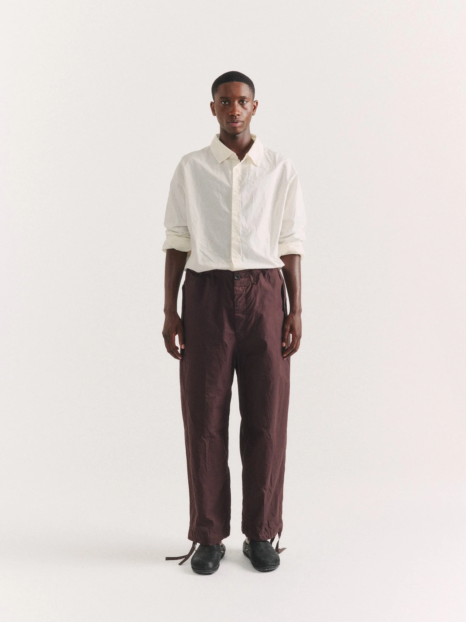 ABEL PANT - L WAX - EBONY - 1