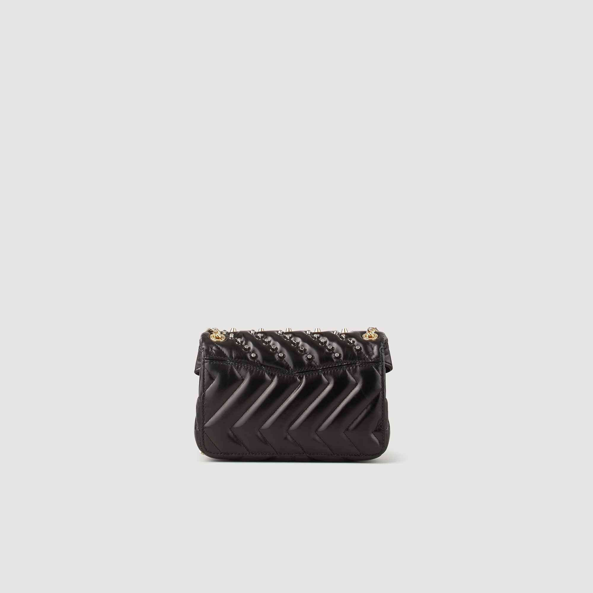 Small studded leather Yza bag - 5