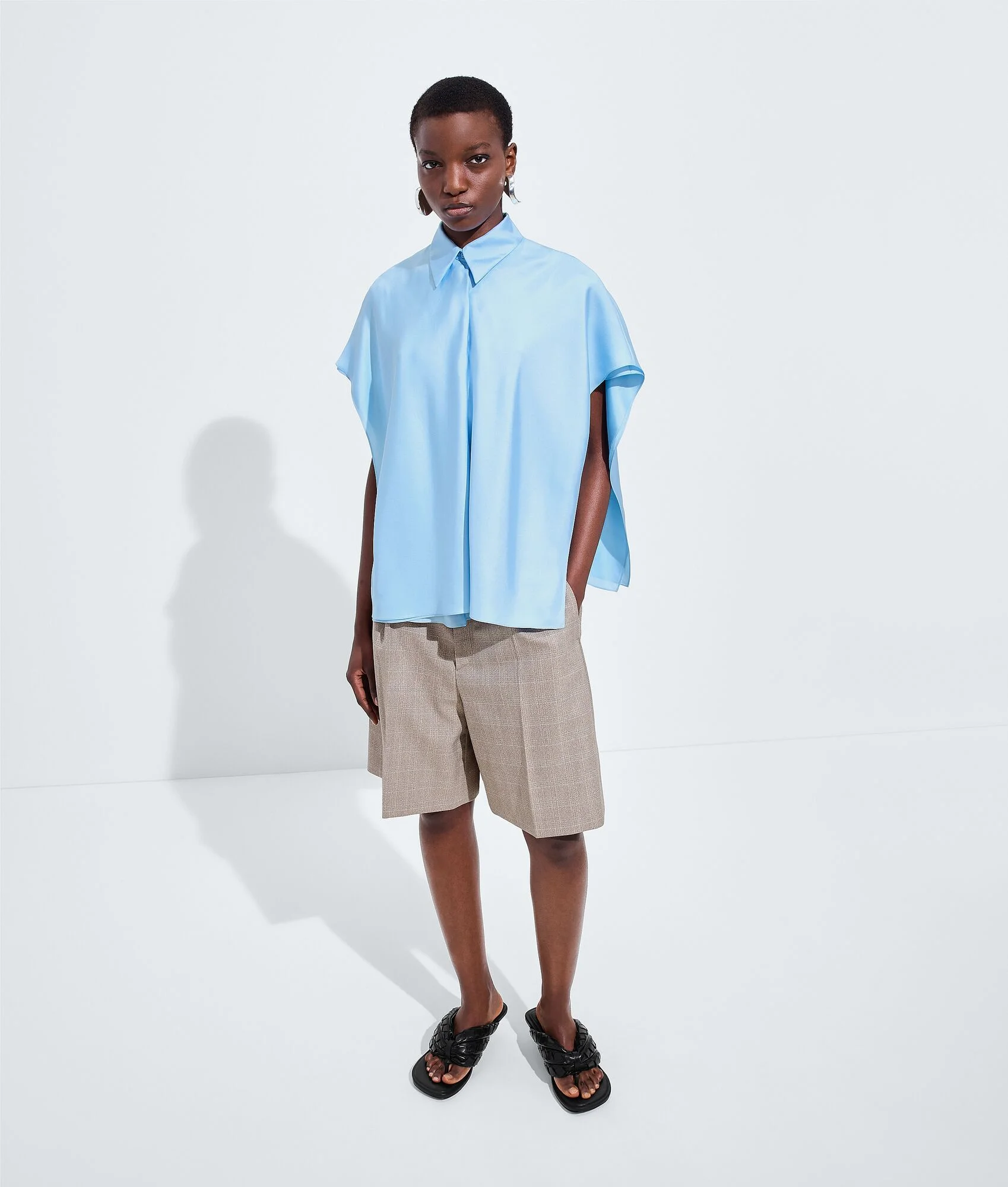 Silk Twill Shirt - 1