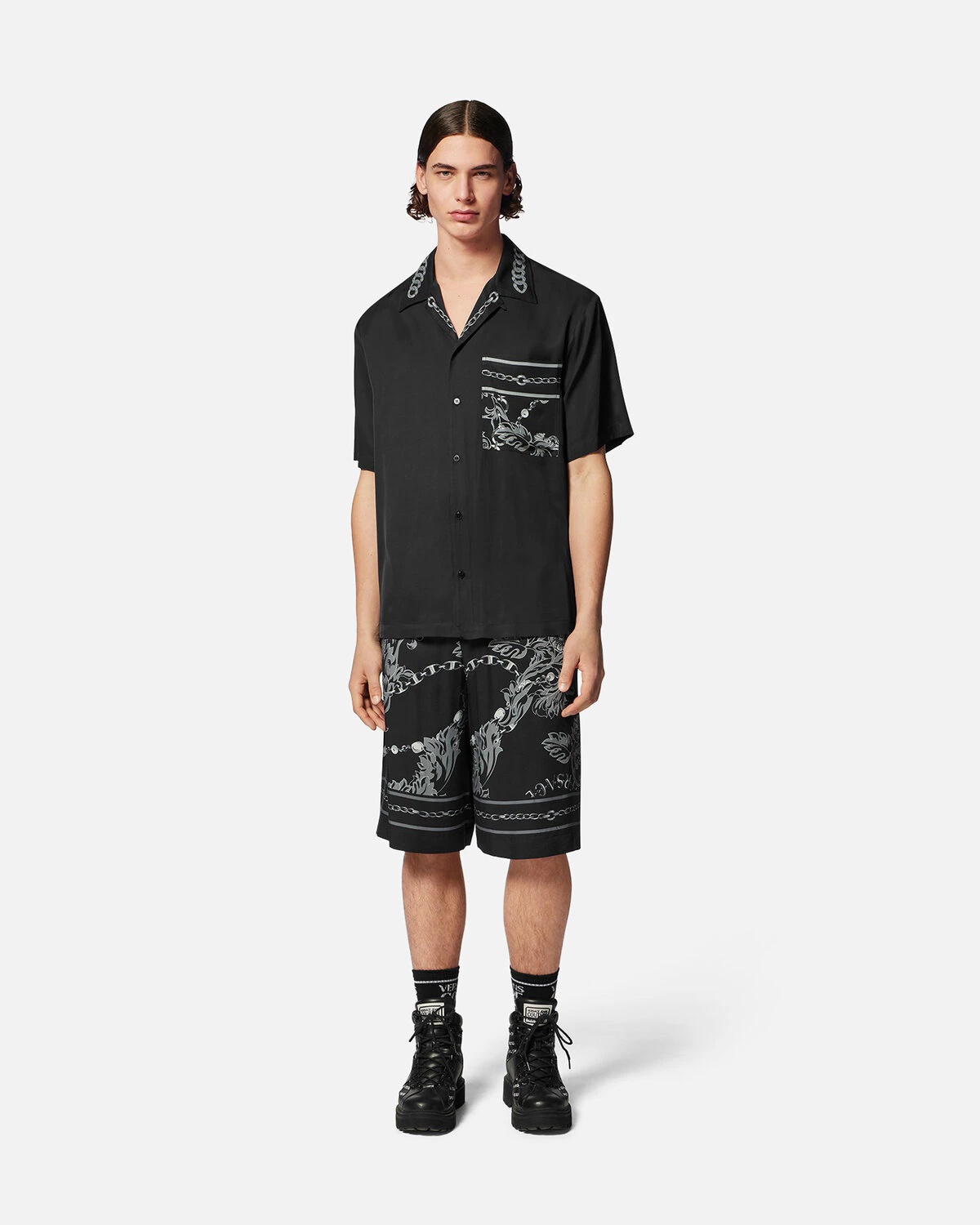 Chain Couture Shorts - 2