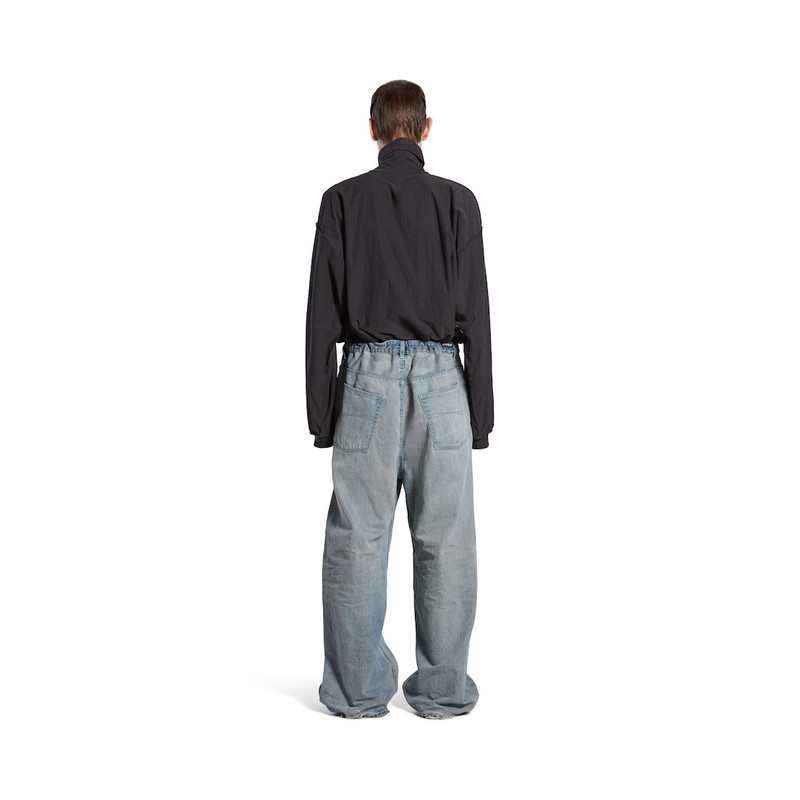 Oversized Baggy Pants in Light Blue 4