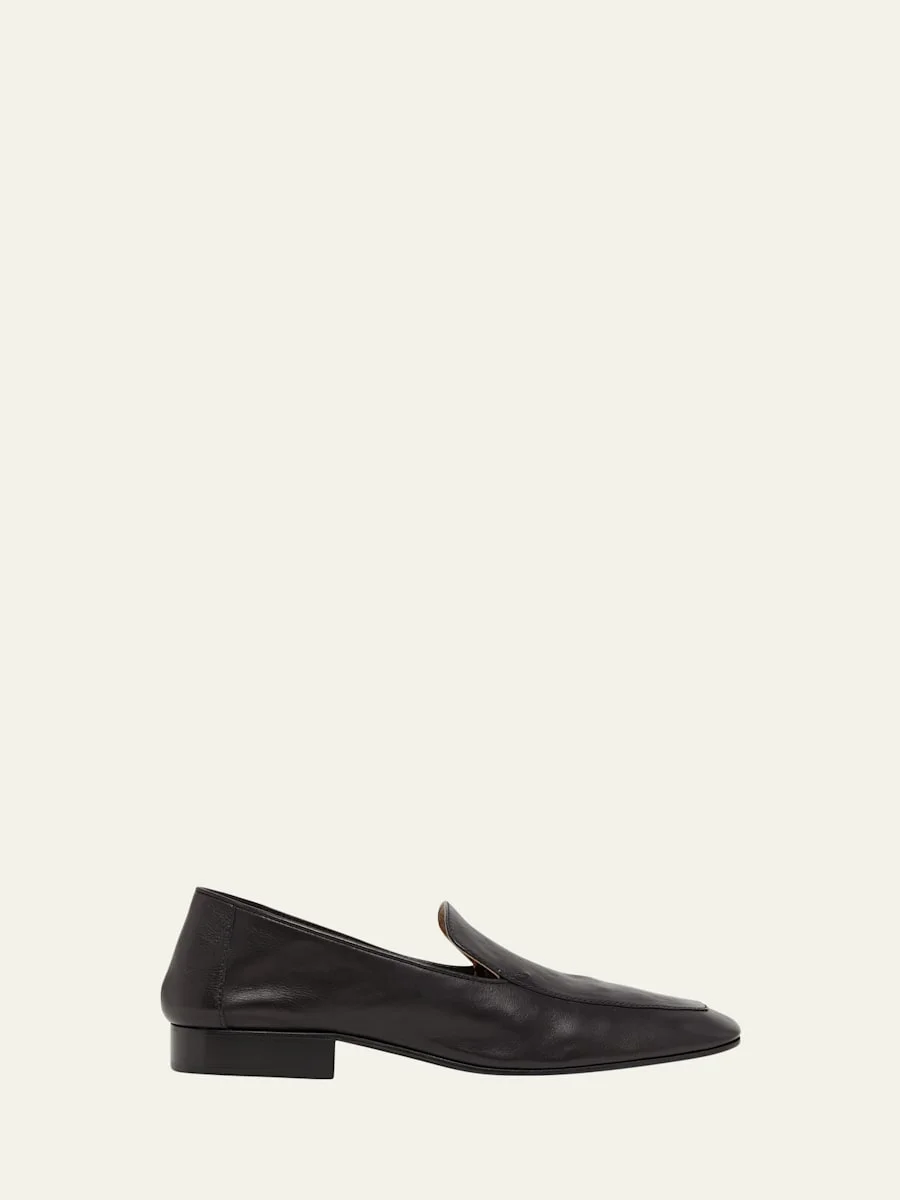 Men's Leather Dress Loafers - 1