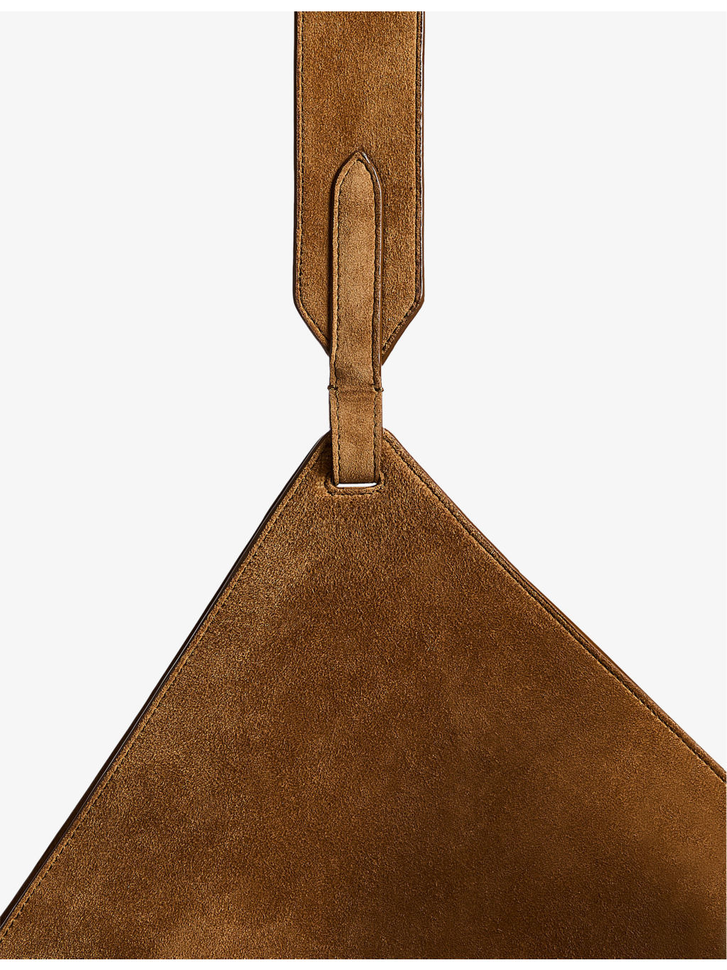 Lotus Medium Suede Tote Bag - 2