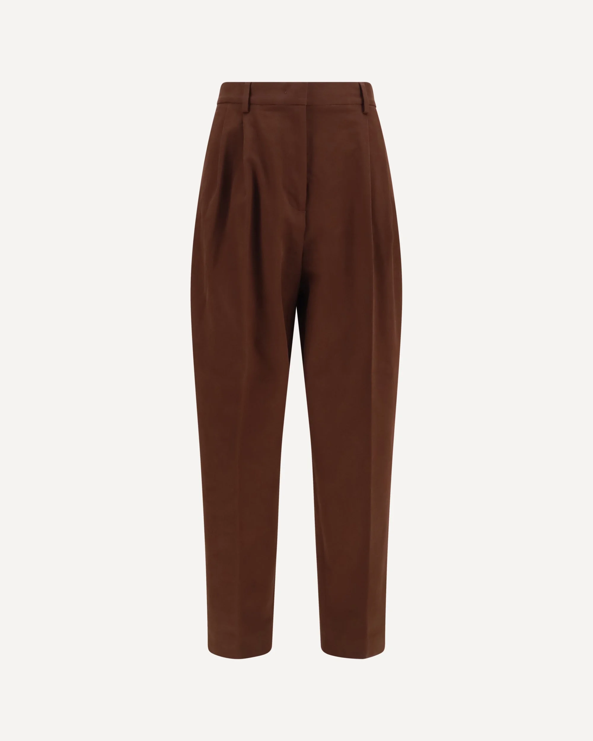 Wool-blend elasticated-waist Pants - 1