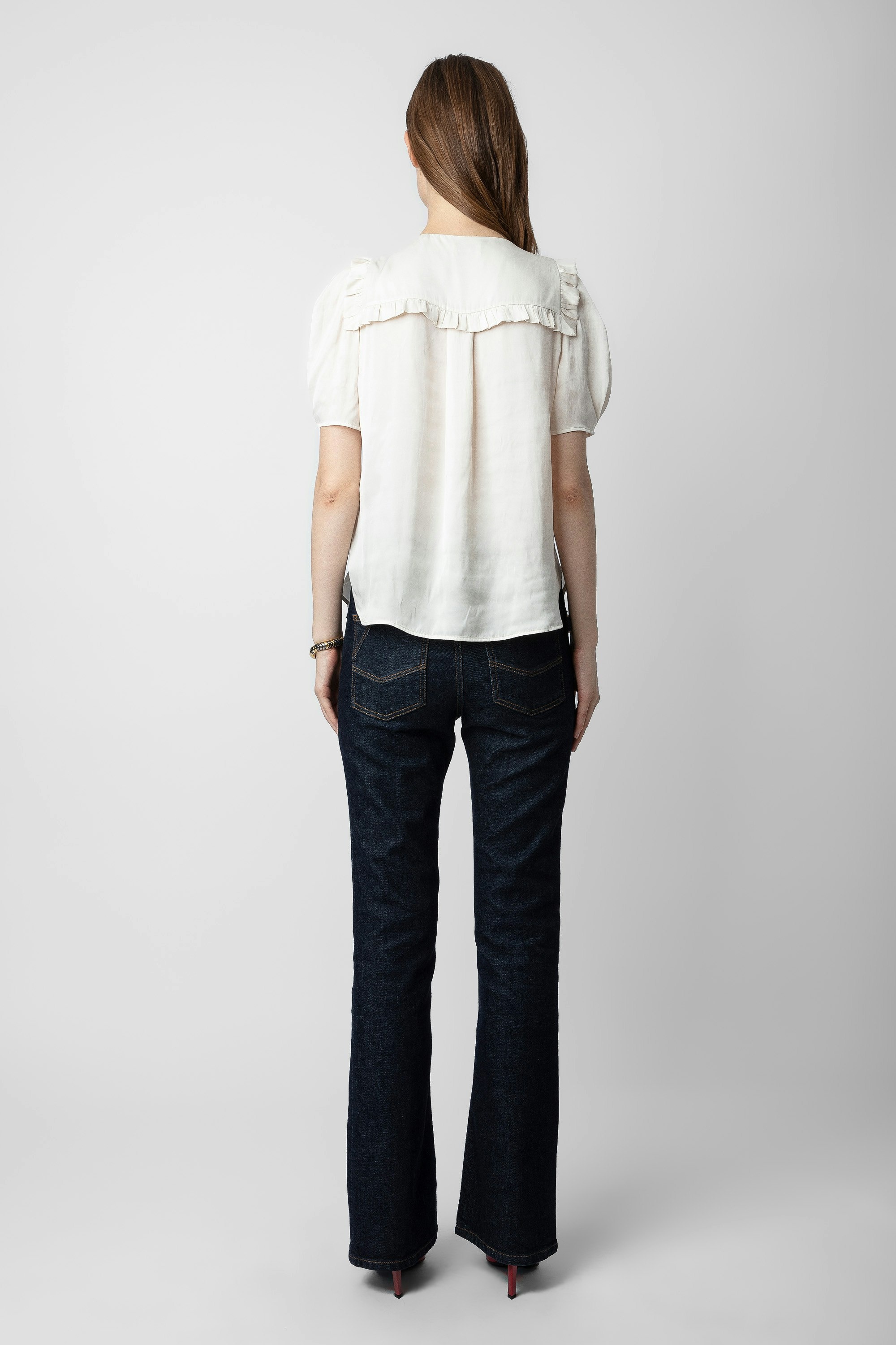 Twity Satin Blouse - 5