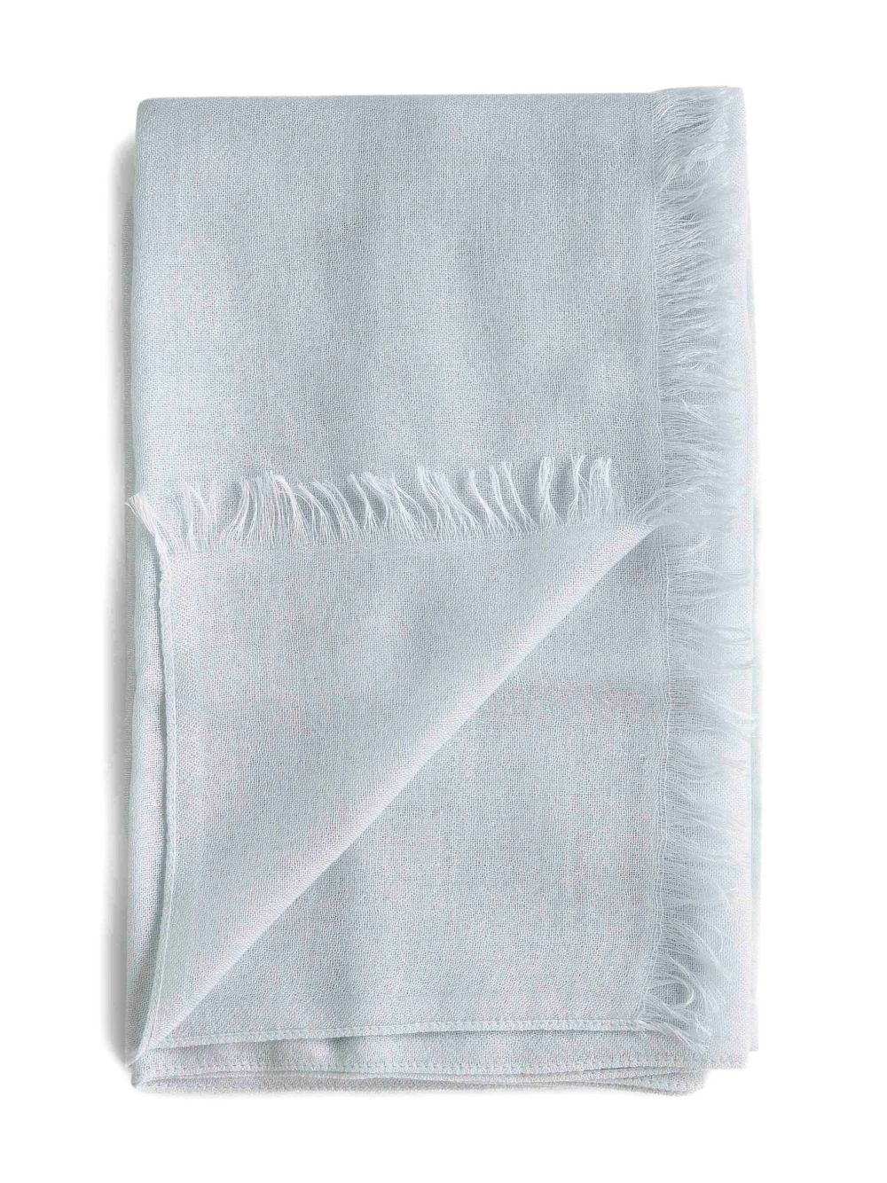 rectangular fringed scarf - 2