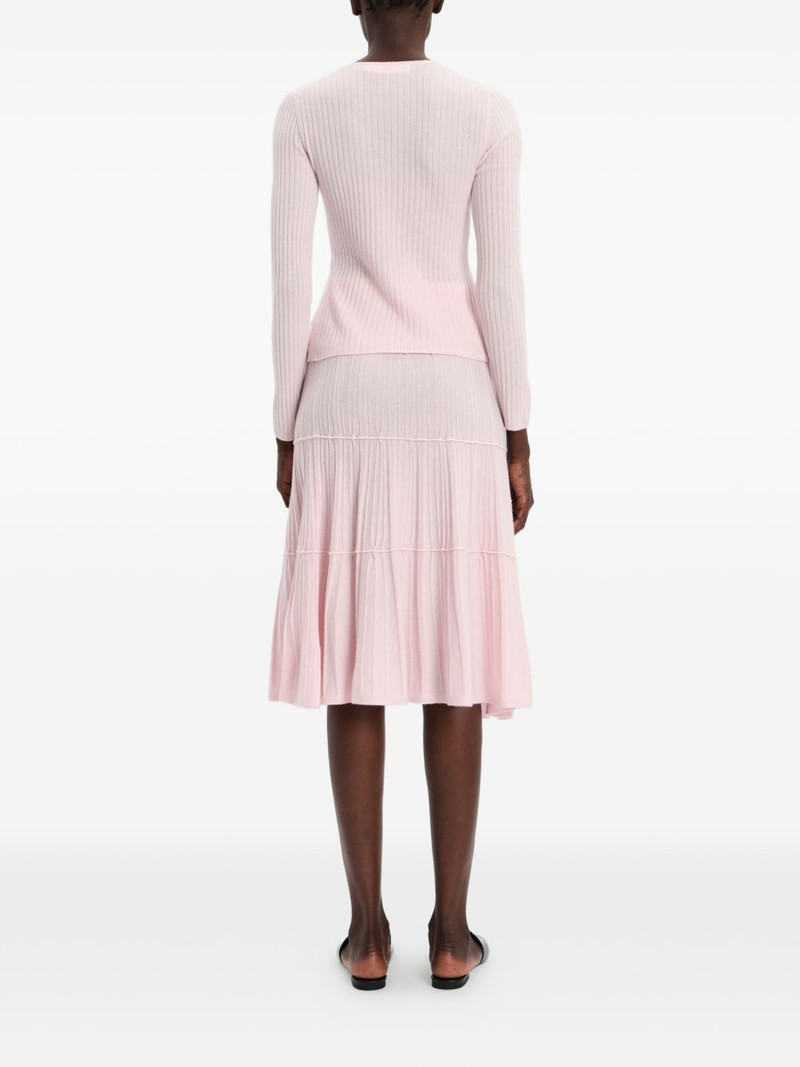 arch4 long-sleeve ribbed cardigan outlook