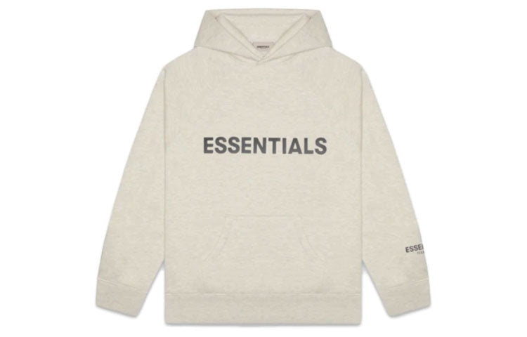 Fear of God Essentials FW20 Pullover Hoodie 'Heather Oatmeal' FOG-FW20-234 - 2