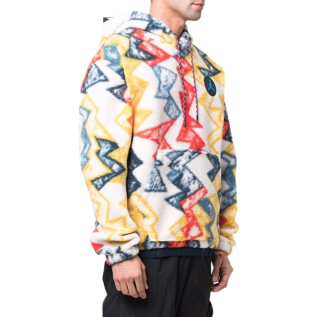 Air Jordan Classic Flying  Hooded Long Sleeves Hoodie Men's Multicolor DH1110-133 - 4