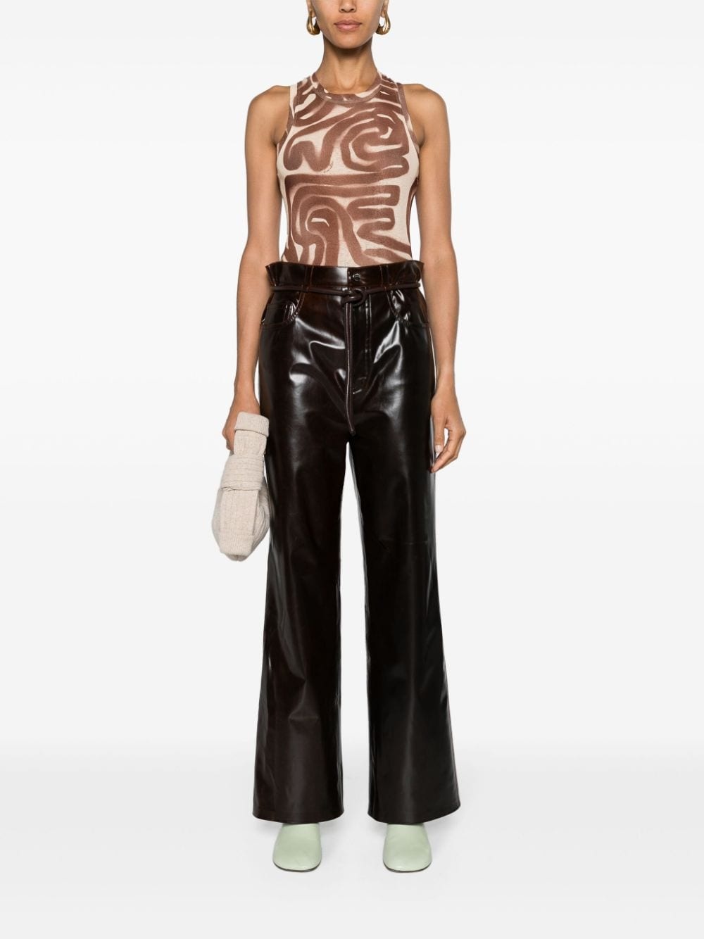 Sato wide-leg trousers - 2