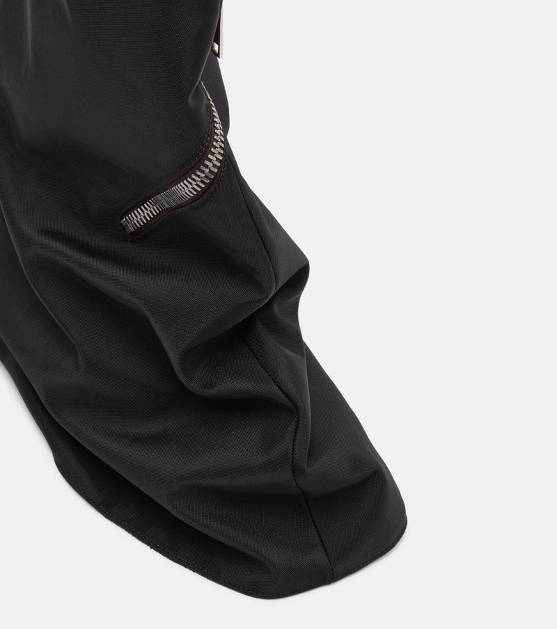Zipper-detail over-the-knee boots 5