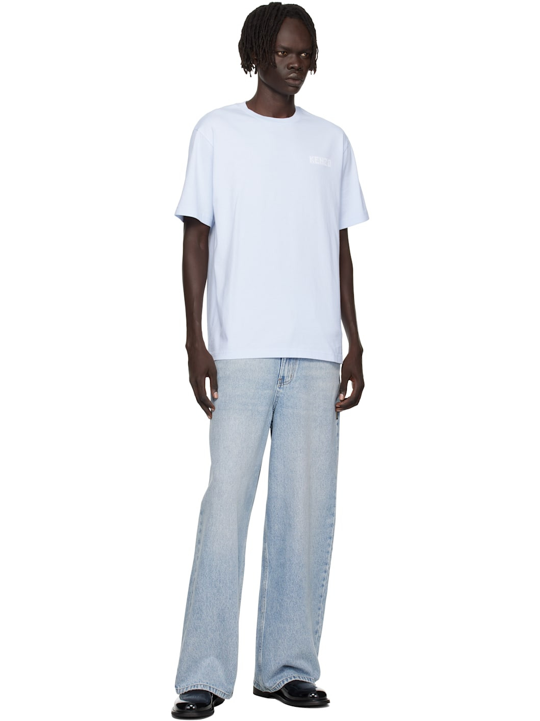 Blue Kenzo Paris 'KENZO City' T-shirt - 4
