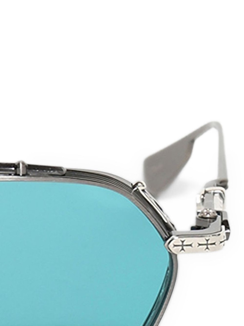 Chrome Hearts geometric frame sunglasses outlook