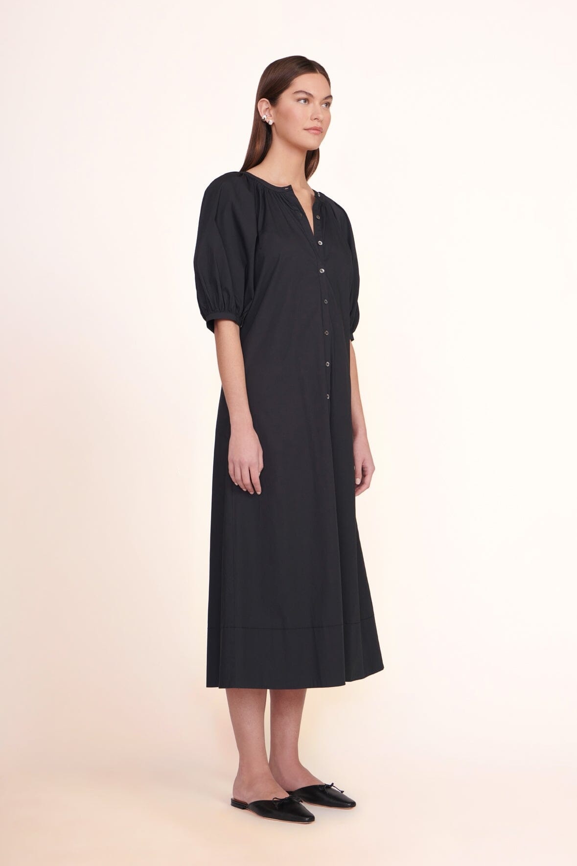 STAUD VINCENT DRESS | BLACK - 2