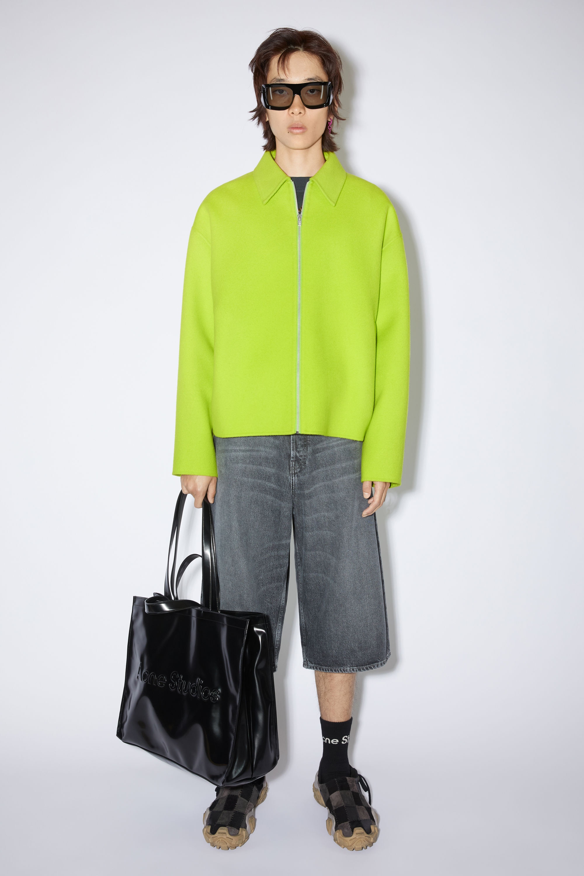 Wool jacket - Lime green - 2