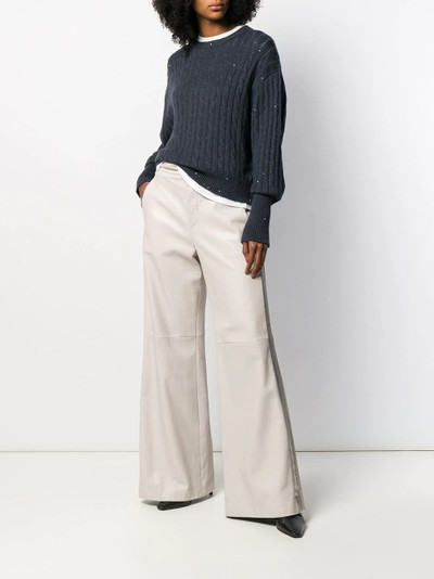 Brunello Cucinelli flared cuff pullover outlook