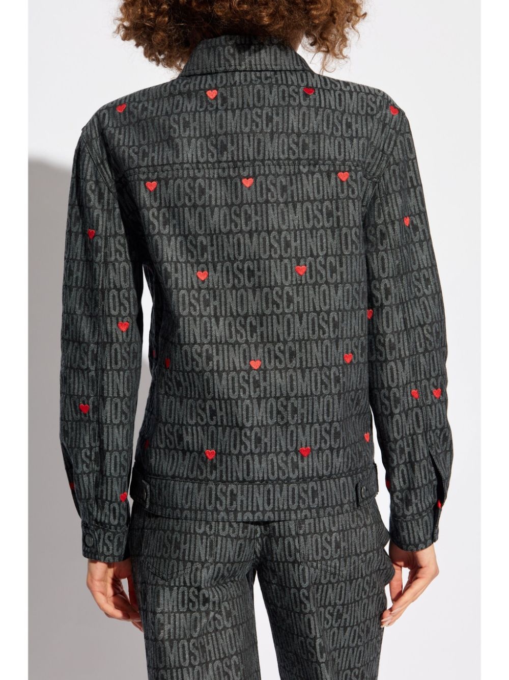 Jacquard-logo jacket - 4