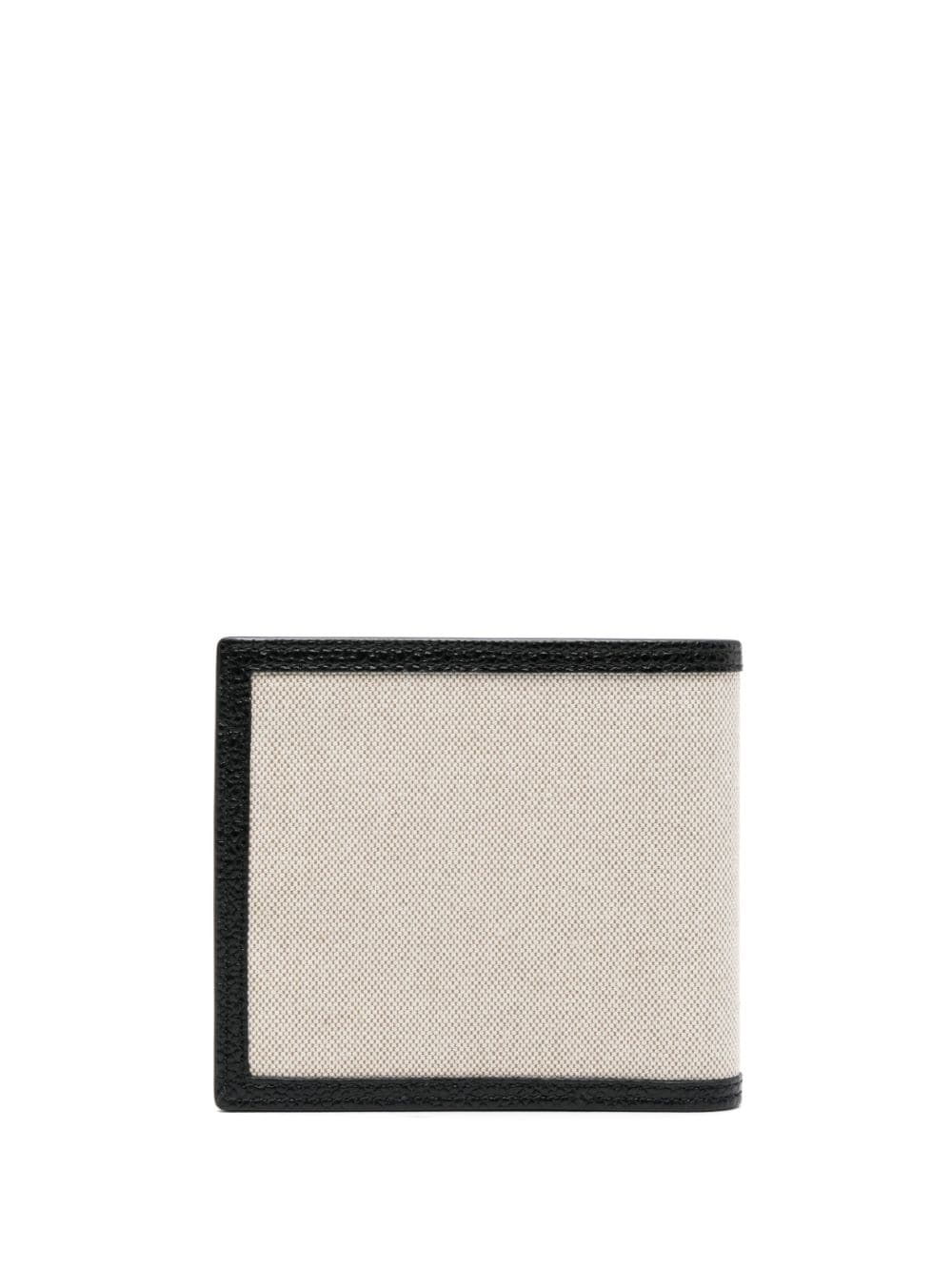 bi-fold canvas wallet - 2