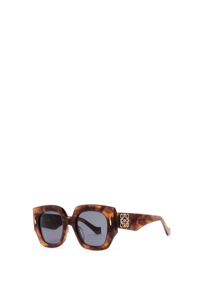 Loewe Square Screen sunglasses in acetate outlook