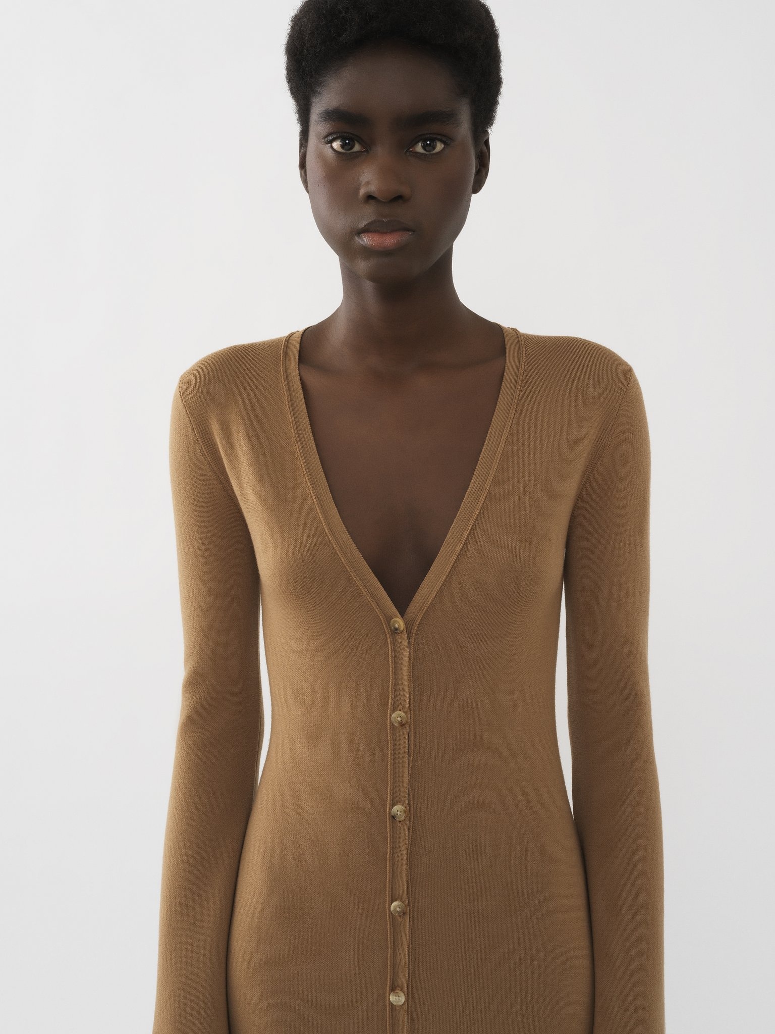 BUTTON-DOWN DRESS - 6