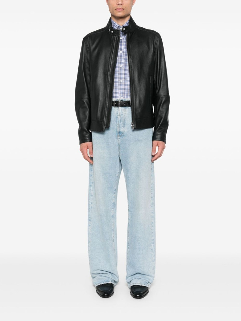 Canali plaid-check shirt outlook