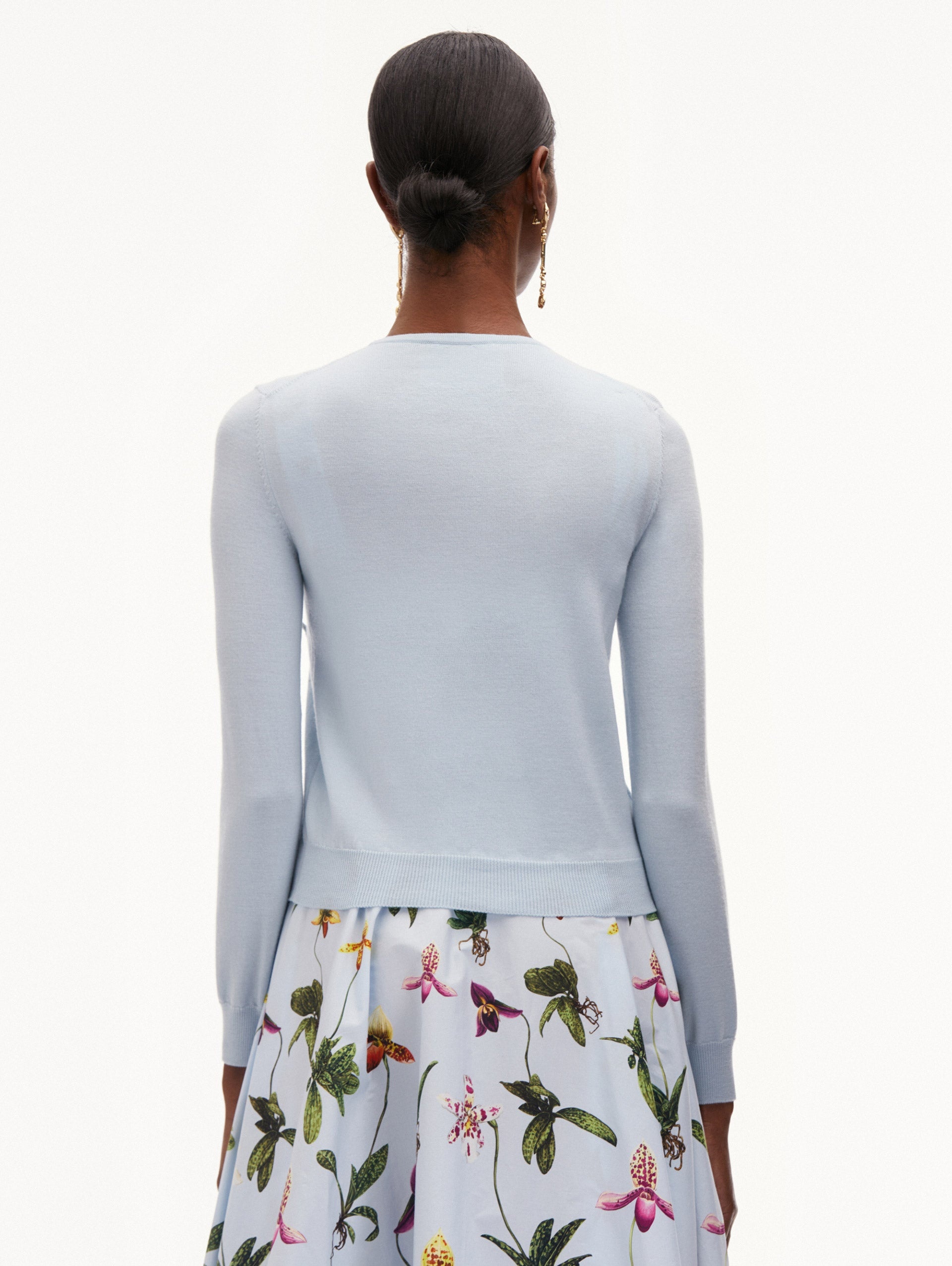 ORCHID THREADWORK CARDIGAN - 4