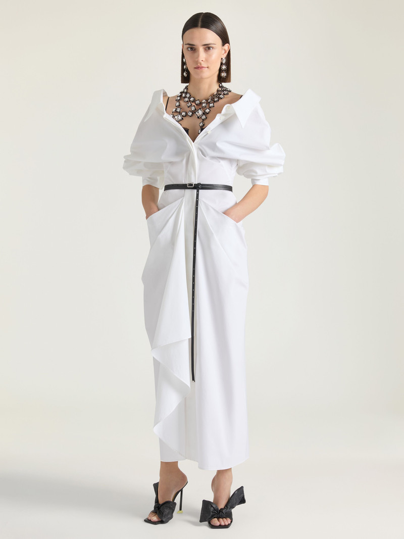 Givenchy DOUBLE BELT IN GRAINED LEATHER outlook