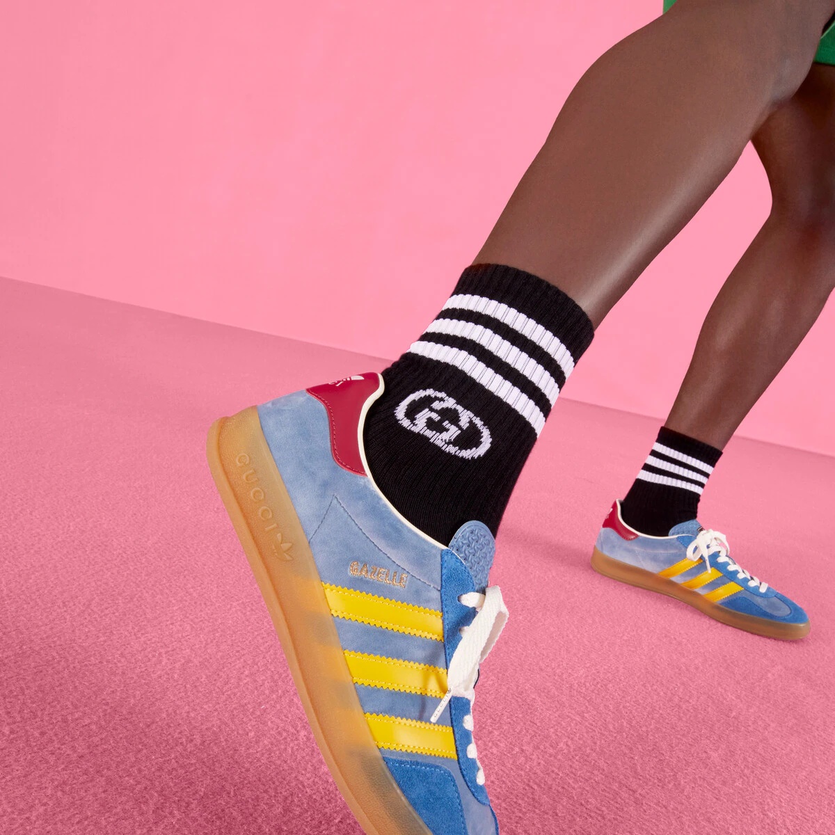adidas x Gucci ankle socks - 3