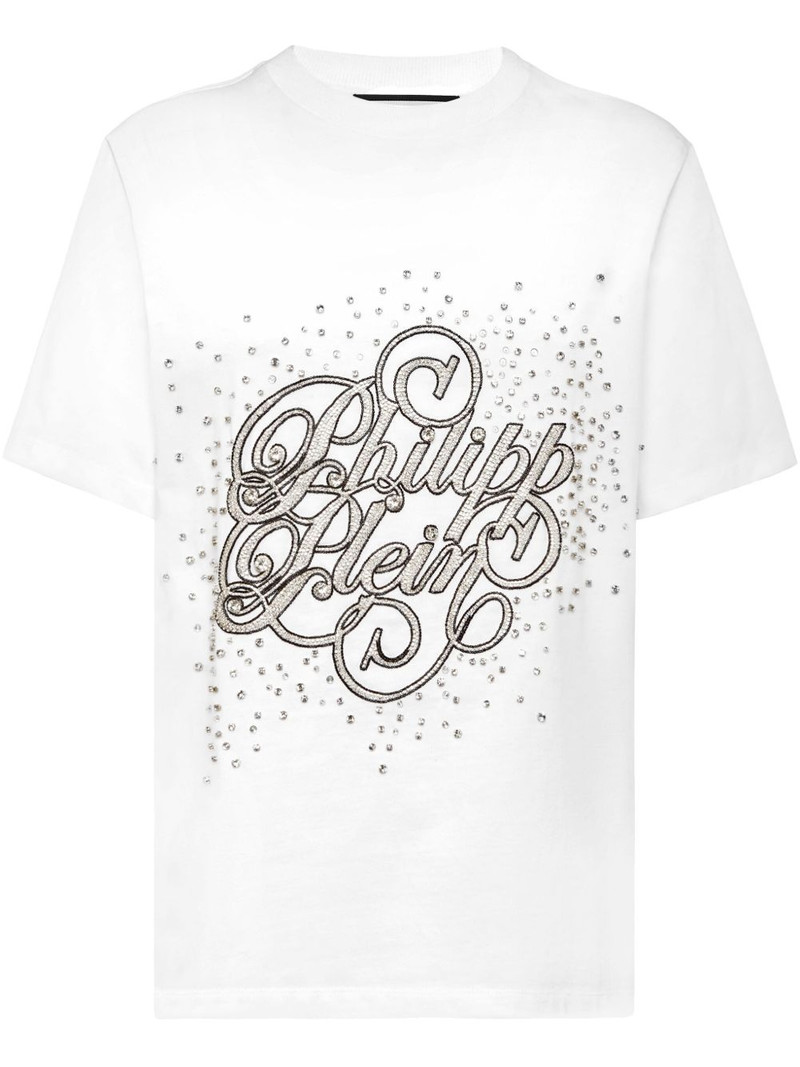 crystal-embellished T-Shirt 1