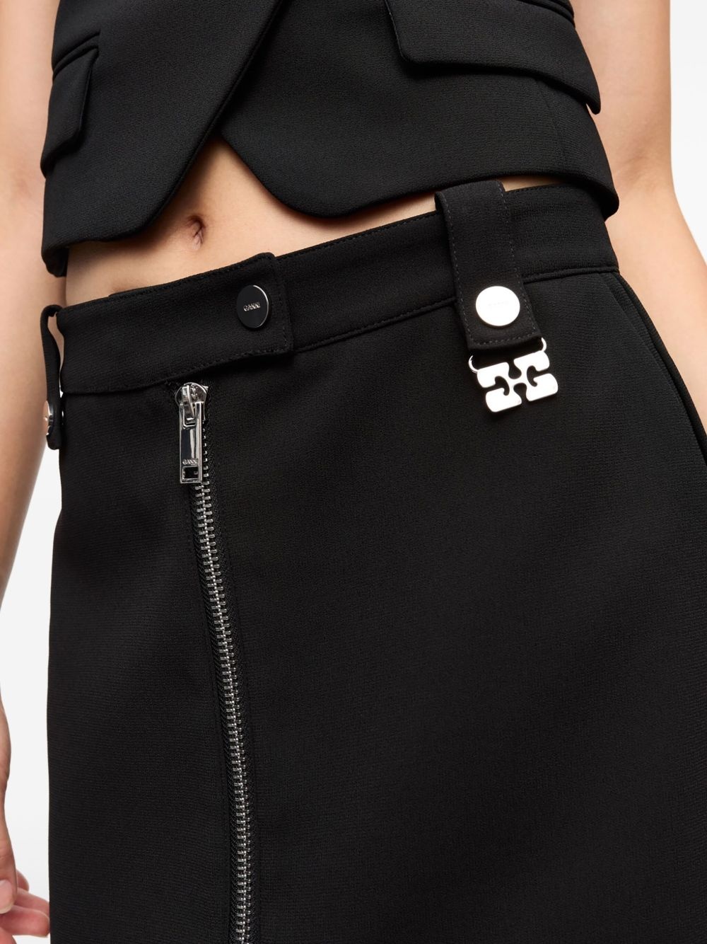 zip-up skirt - 5