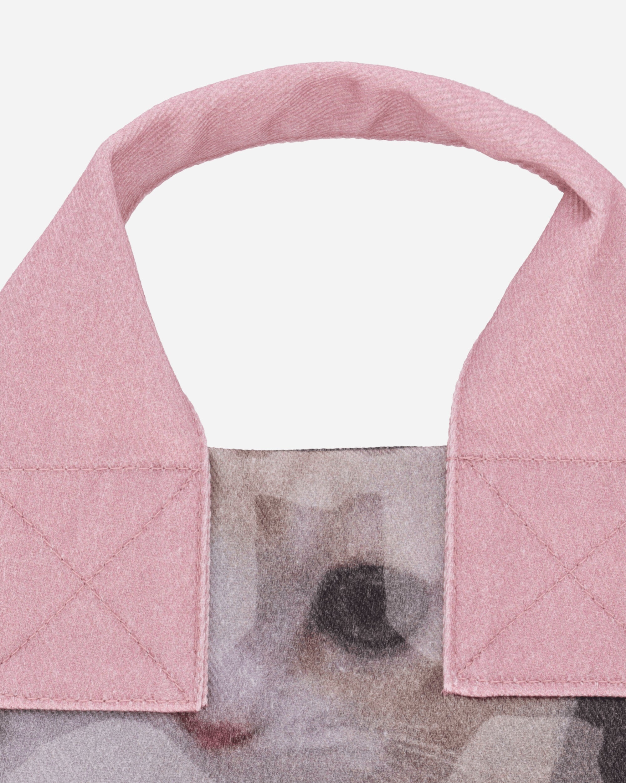 Mini Tote Bag Cat Print - 4
