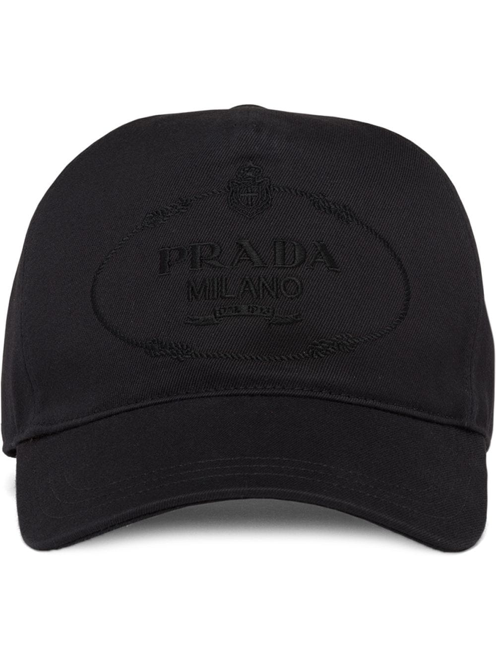 embroidered logo baseball cap - 1