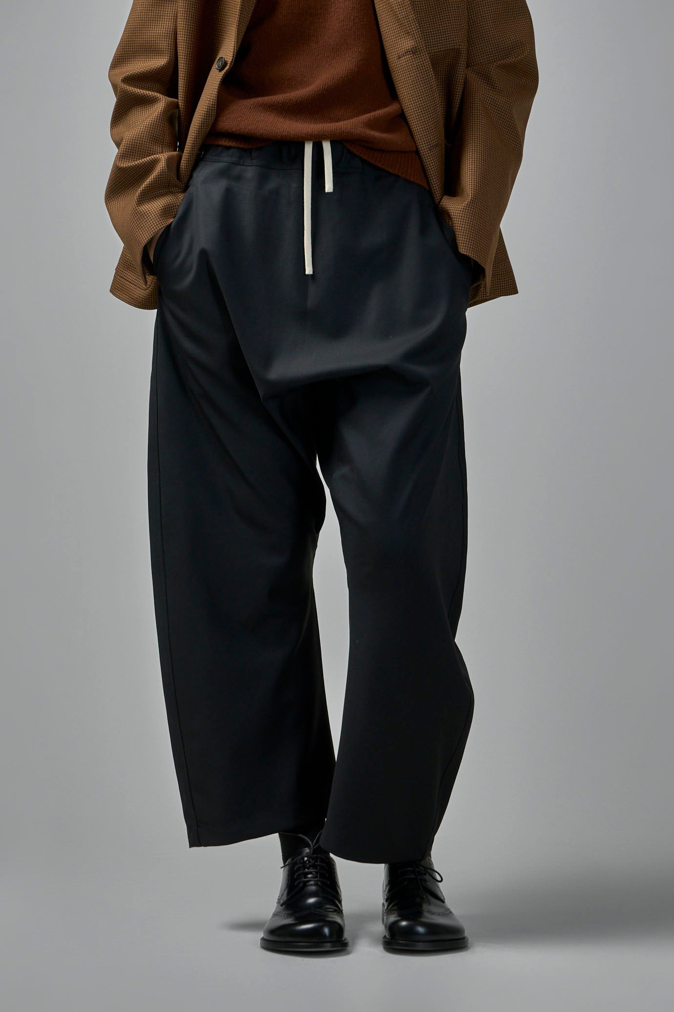 Relaxed Extra Low Crotch Pants - 1