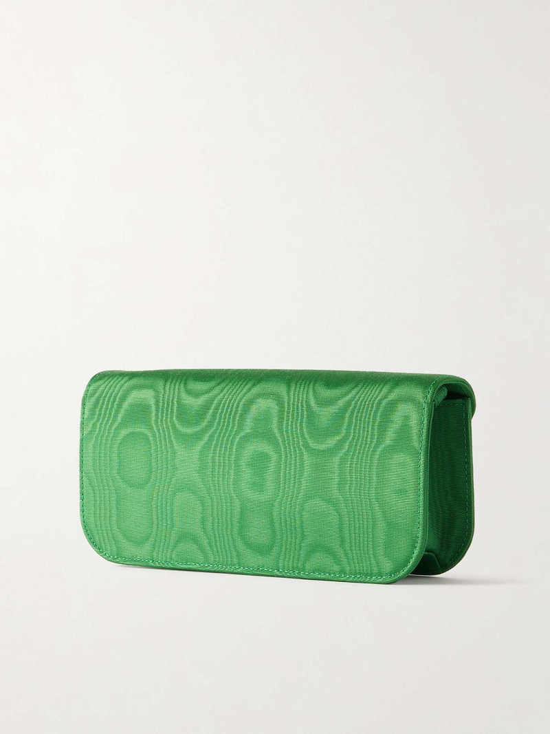 Locò embellished moire clutch 3