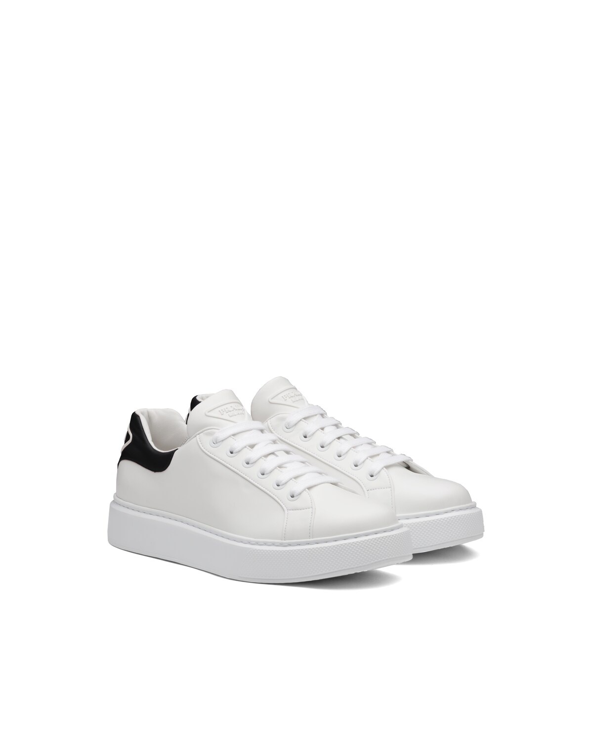 Prada Macro leather sneakers - 1