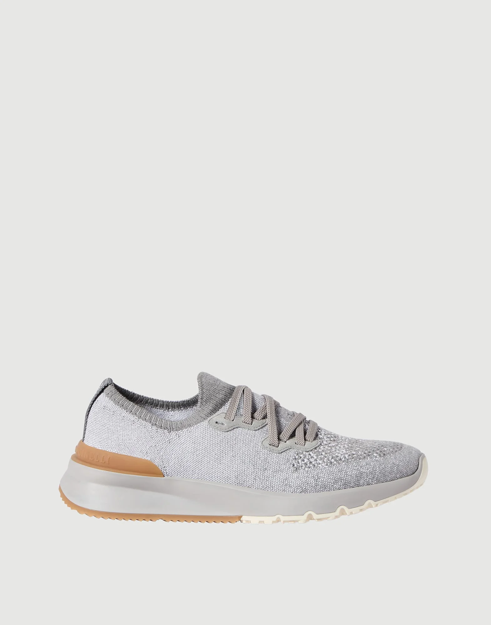 Cotton chiné knit runners - 1