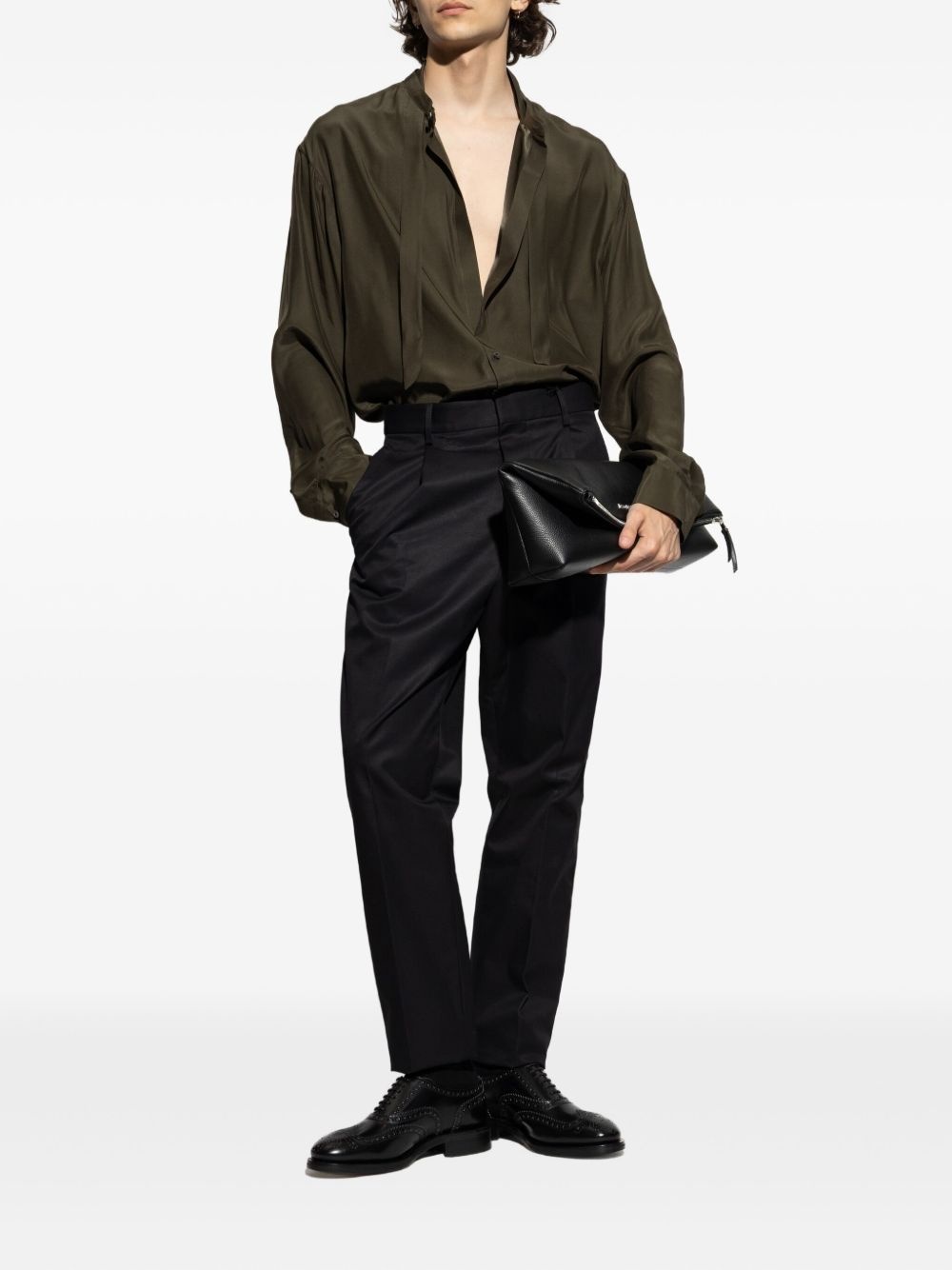 pleated trousers - 2