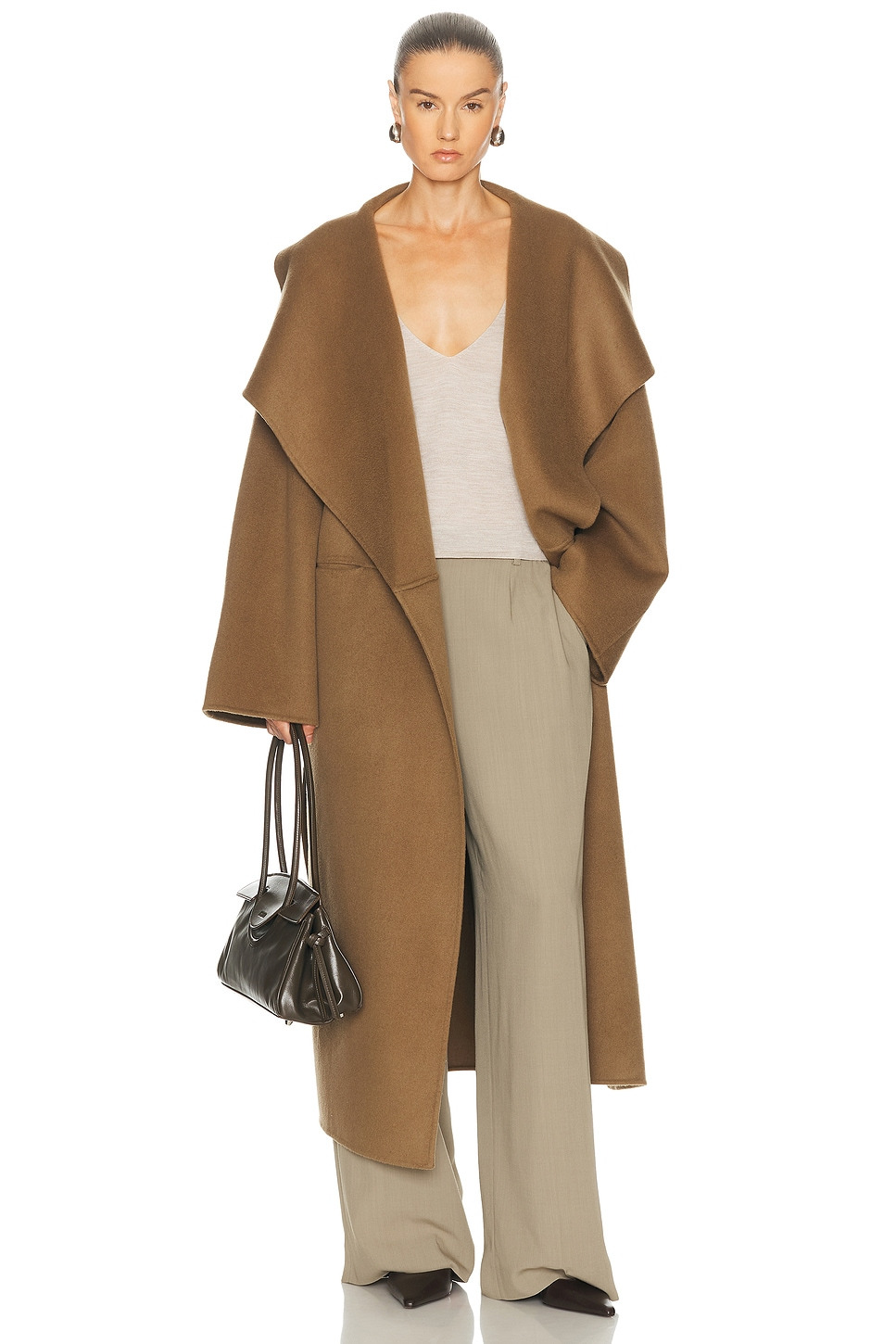 Wide Fluid Trouser - 5