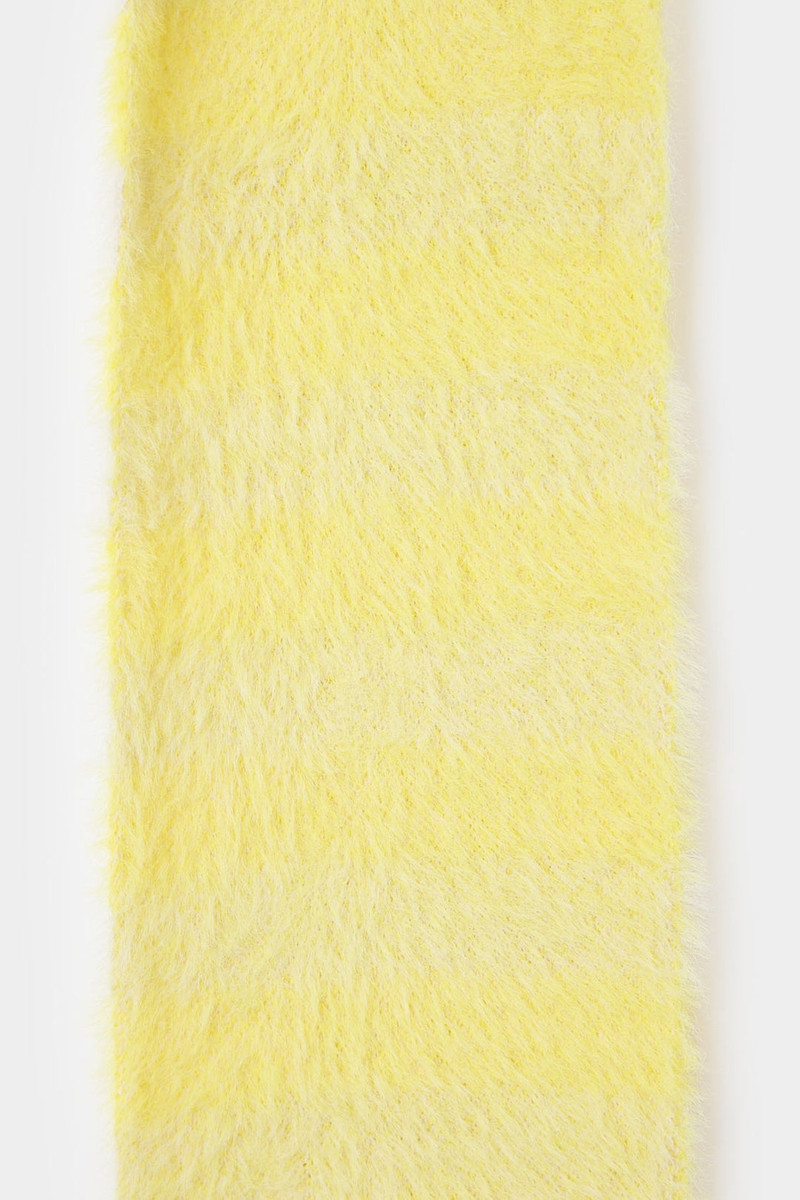 STREGATTO HAT & SCARF / beige & yellow 3