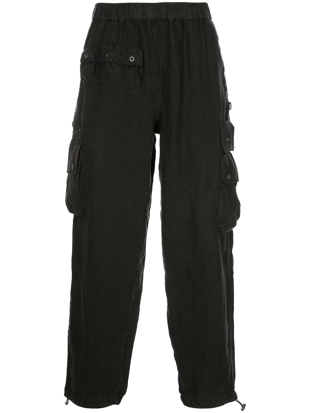 Utility multiple-pocket straight trousers - 1