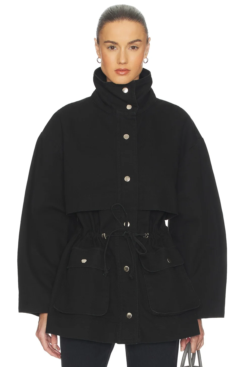 Garment Washed Utility Jacket - 1