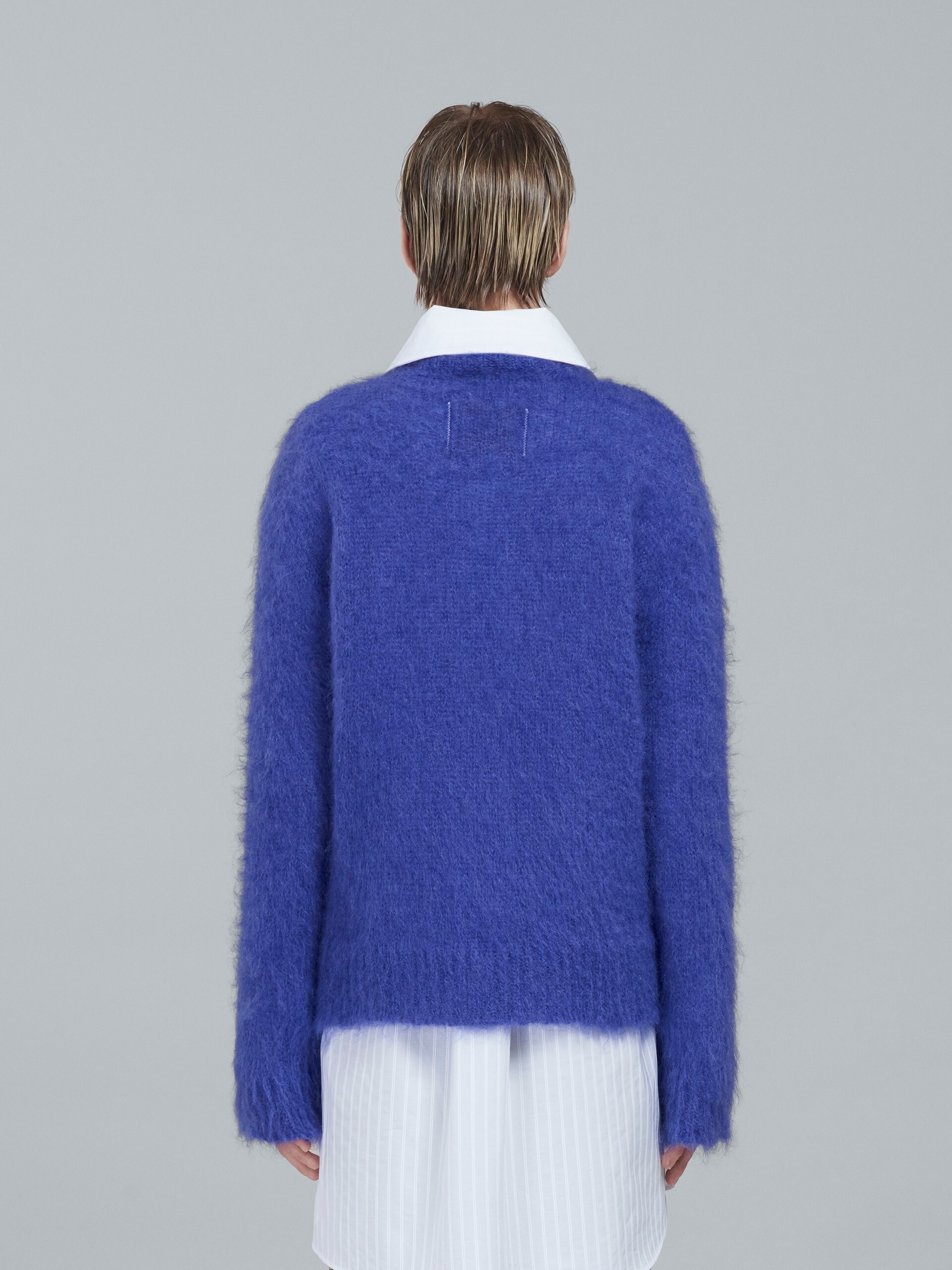 MOHAIR AND WOOL CREWNECK SWEATER - 3