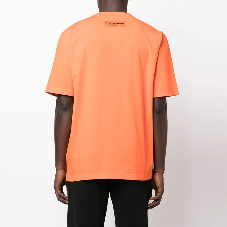 HERON PRESTON Fw22 CTNMB T-shirt 'Orange' HMAA034C99JER0012201 - 2