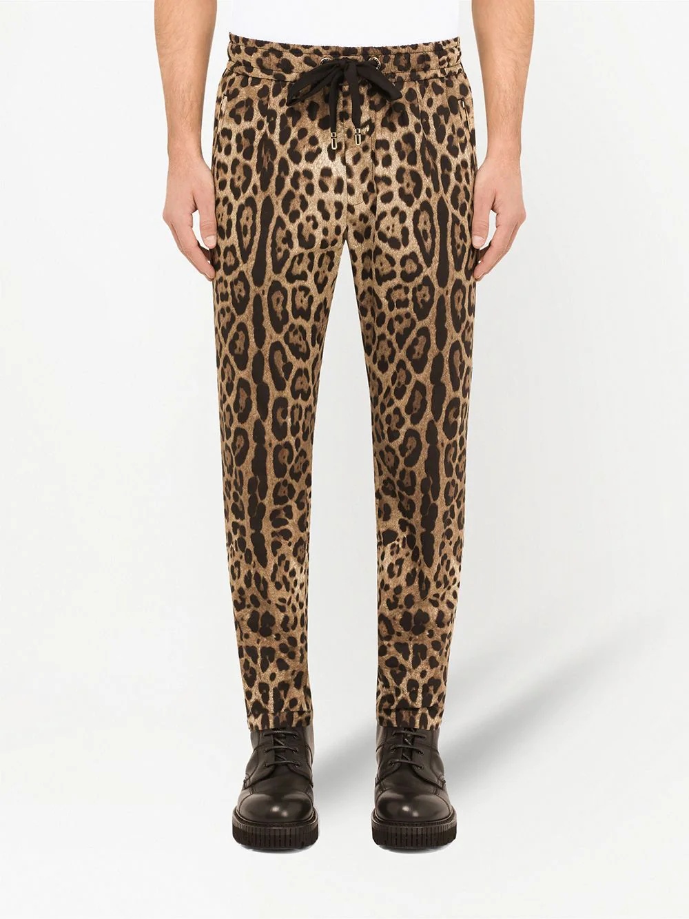 leopard-print sweatpants - 3