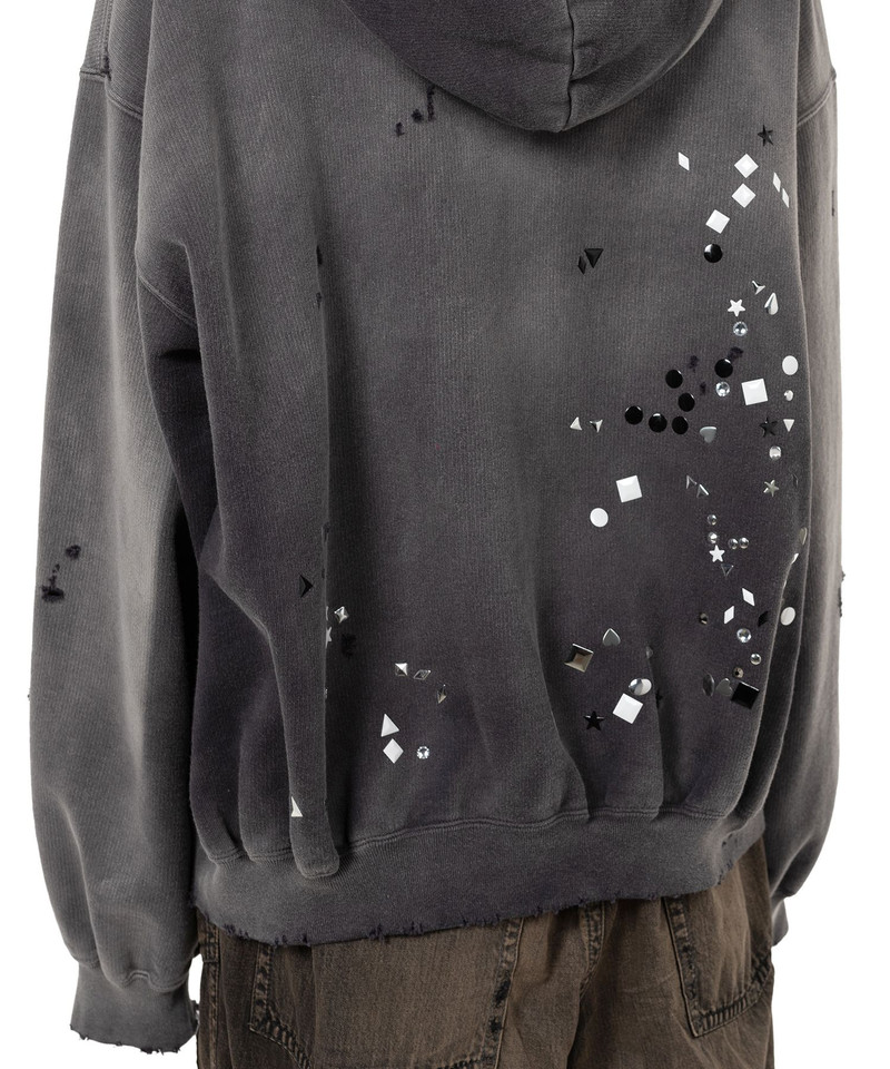 Sun Faded Like Embellished Zip-up Hoodie 10